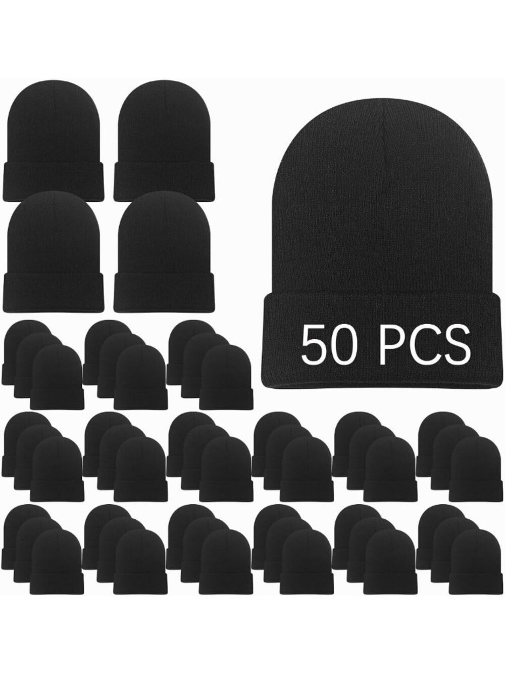 Cozy Winter Knitted Beanie Hat for Men & Women | Soft Warm Ski Cap, Stocking Cap